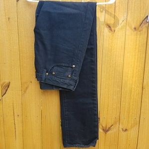 Levi's Black Original 501 Jeans